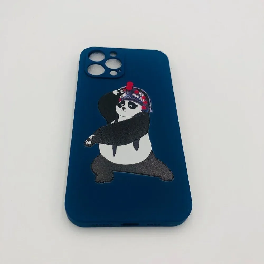 Brand New iPhone 12 Pro Max Blue‎ Panda Phone Case / Phone Accessory